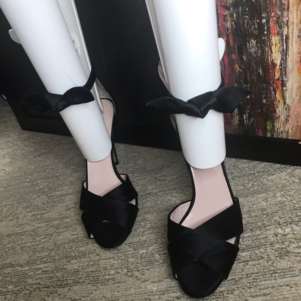 SJP by Sarah Jessica Parker
Buckingham Satin Ankle-Tie Sandal - Picture 4 of 16